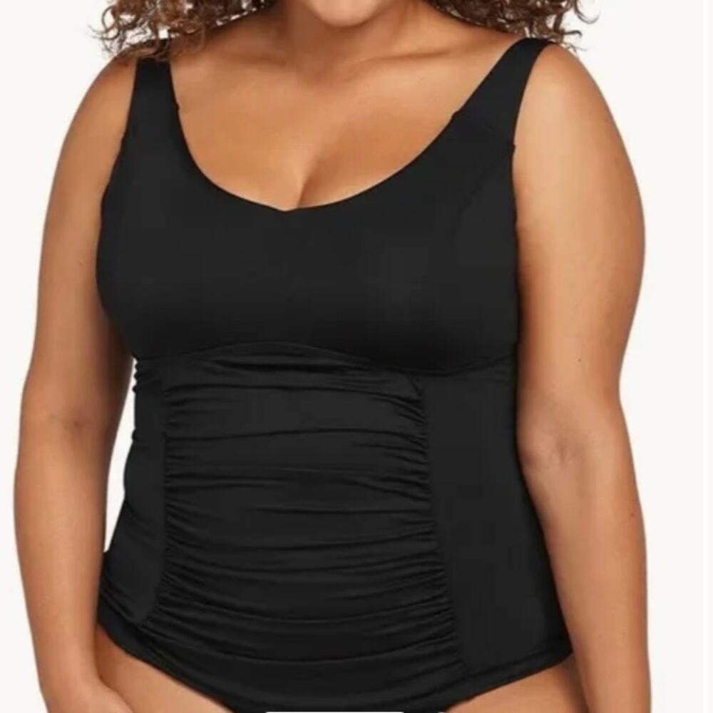 Artesands Underwire Tankini Top Hues Raphael E/F
Black Size US 20  NWT